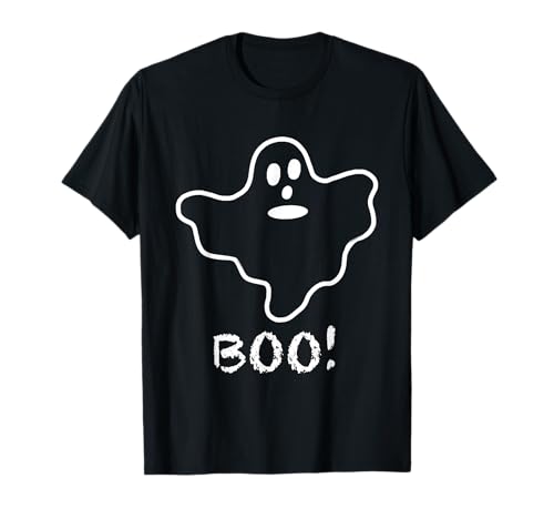 Halloween T Shirt Damen und Herren Tshirt Geist Ghost BOO T-Shirt Halloween T Shirt Damen und Herren Tshirt Geist Ghost BOO T-Shirt von Halloween Geist Ghost BOO T-Shirt