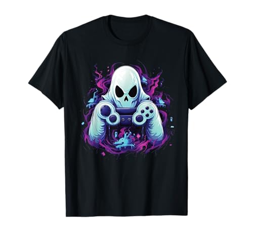 Geist Ghost Gamer Zocker Halloween Gaming Jungen Kinder T-Shirt Geist Ghost Gamer Zocker Halloween Gaming Jungen Kinder T-Shirt von Halloween Geist Zocker 1