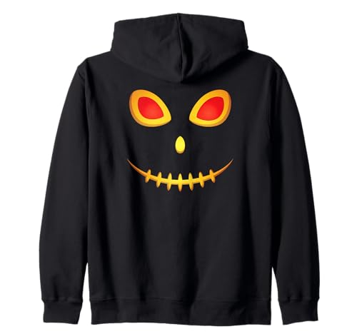 Geister Kostüm Lustiges Ghul Gesicht Fun Halloween Kinder Kapuzenjacke Geister Kostüm Lustiges Ghul Gesicht Fun Halloween Kinder Kapuzenjacke von Halloween Geister Kürbisgesicht Damen und Herren