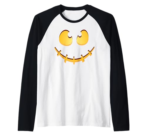 Geister Kostüm Lustiges Ghul Gesicht Fun Halloween Kinder Raglan Geister Kostüm Lustiges Ghul Gesicht Fun Halloween Kinder Raglan von Halloween Geister Kürbisgesicht Damen und Herren