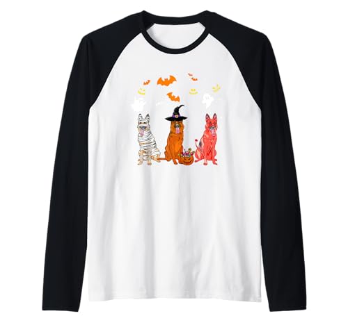 Halloween Deutscher Schäferhund Liebhaber Mama Hexe Dämon Raglan Halloween Deutscher Schäferhund Liebhaber Mama Hexe Dämon Raglan von Halloween German Shepherd Dogs Lovers Costume