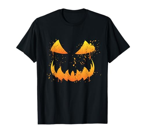 Halloween Kürbis Kostüm Gruselig Herren Damen Kinder Frauen T-Shirt von Halloween Geschenk Co.