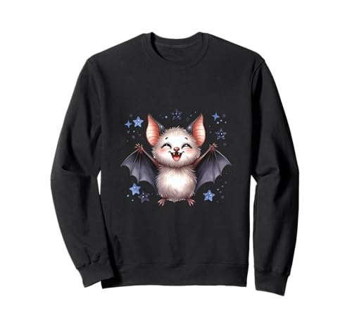 Lustige Fledermaus mit Sternen für Kinder - Halloween Sweatshirt Lustige Fledermaus mit Sternen für Kinder - Halloween Sweatshirt von Halloween Geschenke Kinder Grusel Geschenkideen