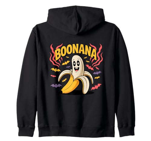 Boonana Ghost Banana Costume Adult Toddler Kids Kapuzenjacke von Halloween Ghost Banana Costume Gift Idea