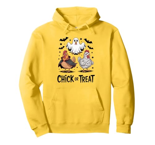 Lustiges Küken oder Leckerli Halloween Gruseljahresgeschenk Männer Frauen Pullover Hoodie Lustiges Küken oder Leckerli Halloween Gruseljahresgeschenk Männer Frauen Pullover Hoodie von Halloween Ghost Chicken Fall Vibes Graphic Design