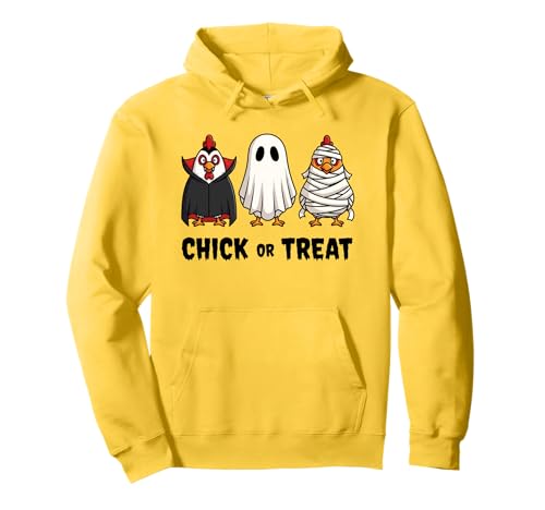 Lustiges Küken oder Leckerli Halloween Gruseljahresgeschenk Männer Frauen Pullover Hoodie Lustiges Küken oder Leckerli Halloween Gruseljahresgeschenk Männer Frauen Pullover Hoodie von Halloween Ghost Chicken Fall Vibes Graphic Design
