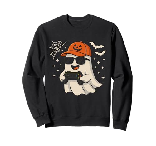 Halloween Ghost Gamer Lustiges Kostüm Gaming Herren Jungen Kinder Sweatshirt Halloween Ghost Gamer Lustiges Kostüm Gaming Herren Jungen Kinder Sweatshirt von Halloween Ghost Gamer Spooky Men Kids Apparel