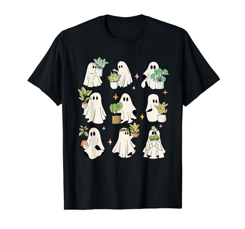 Geister Bewässerung Pflanzen Liebhaber Pflanze Mama Halloween Pflanzen Niedlich T-Shirt Geister Bewässerung Pflanzen Liebhaber Pflanze Mama Halloween Pflanzen Niedlich T-Shirt von Halloween Ghost Plant Tees NYC