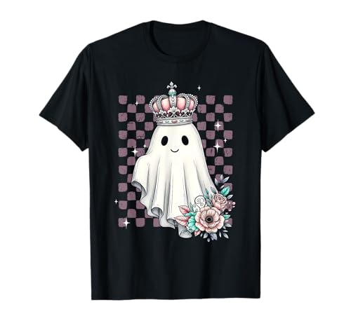 Niedliche Geisterkönigin, Halloween, gruselige Jahreszeit für Frauen und Mädchen T-Shirt Niedliche Geisterkönigin, Halloween, gruselige Jahreszeit für Frauen und Mädchen T-Shirt von Halloween Ghost Queen