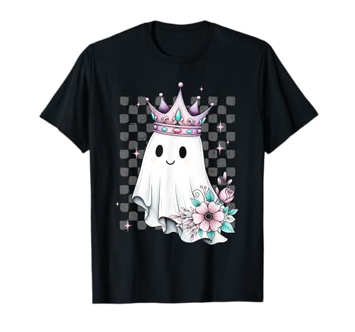 Niedliche Geisterkönigin, Halloween, gruselige Jahreszeit für Frauen und Mädchen T-Shirt Niedliche Geisterkönigin, Halloween, gruselige Jahreszeit für Frauen und Mädchen T-Shirt von Halloween Ghost Queen