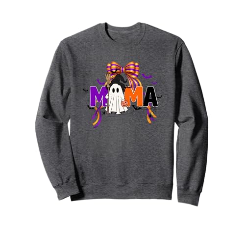 Halloween-Spaß mit Mama Ghost Witch Sweatshirt Halloween-Spaß mit Mama Ghost Witch Sweatshirt von Halloween Ghost Witch Moms Broom Fun