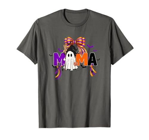 Halloween-Spaß mit Mama Ghost Witch T-Shirt Halloween-Spaß mit Mama Ghost Witch T-Shirt von Halloween Ghost Witch Moms Broom Fun