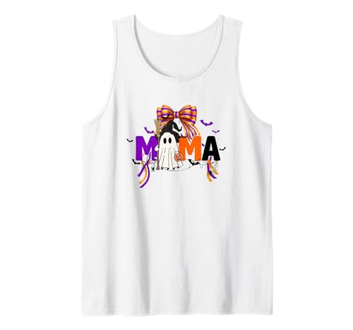 Halloween-Spaß mit Mama Ghost Witch Tank Top Halloween-Spaß mit Mama Ghost Witch Tank Top von Halloween Ghost Witch Moms Broom Fun