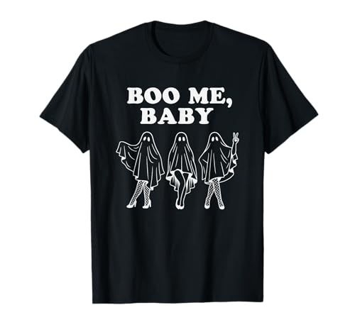 Boo Me Baby Ghostly Kostüm Vibes T-Shirt Boo Me Baby Ghostly Kostüm Vibes T-Shirt von Halloween Ghosts Fun Quirky Humor