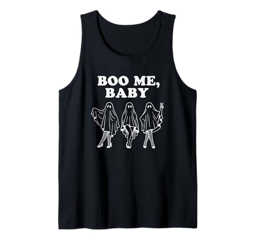 Boo Me Baby Ghostly Kostüm Vibes Tank Top Boo Me Baby Ghostly Kostüm Vibes Tank Top von Halloween Ghosts Fun Quirky Humor