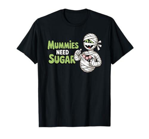 Kawaii Mama mit Süßigkeiten Lustiges Halloween T-Shirt Kawaii Mama mit Süßigkeiten Lustiges Halloween T-Shirt von Halloween Ghoul Sweet Tooth Co