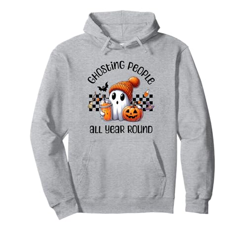 Lustiger niedlicher gruseliger Geist Halloween Grafik Kinder Erwachsene Pullover Hoodie Lustiger niedlicher gruseliger Geist Halloween Grafik Kinder Erwachsene Pullover Hoodie von Halloween Gifts Co.