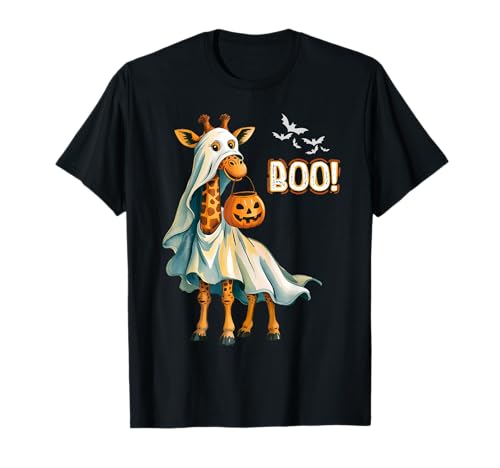 Giraffe Boo Kostüm Giraffe Kürbis Halloween Party Kinder T-Shirt Giraffe Boo Kostüm Giraffe Kürbis Halloween Party Kinder T-Shirt von Halloween Giraffe Boo Clothing for Men & Women