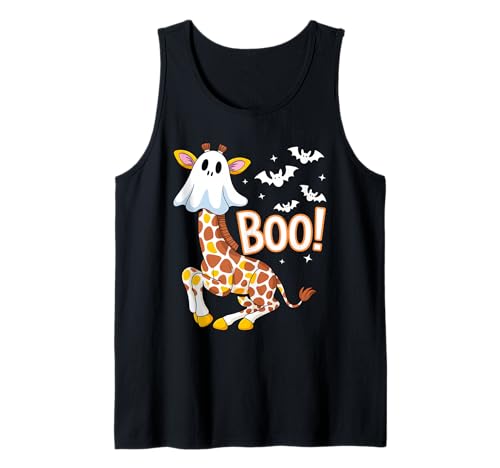 Giraffe Boo Halloween Kostüm Fun Cute Boo Männer Frauen Kinder Tank Top Giraffe Boo Halloween Kostüm Fun Cute Boo Männer Frauen Kinder Tank Top von Halloween Giraffe Boo Costume Fun Kids Party