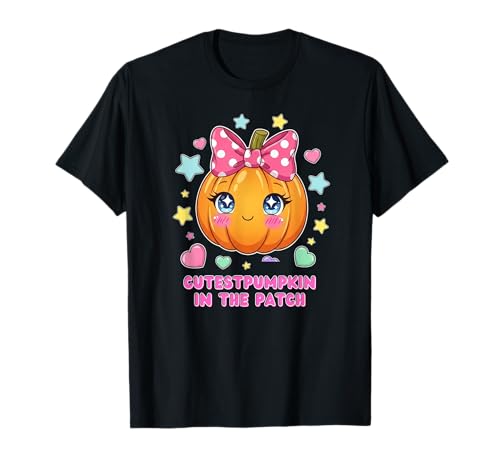 Niedlicher Kürbis Kawaii Halloween Herbst Saison Mädchen T-Shirt Niedlicher Kürbis Kawaii Halloween Herbst Saison Mädchen T-Shirt von Halloween Girls Shirt