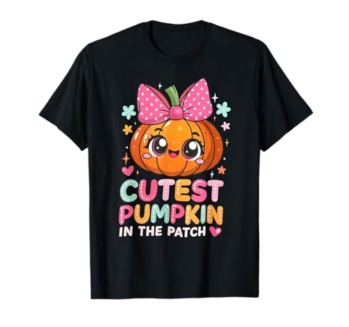Süßester Kürbis Halloween Kawaii Lustige Kinder Mädchen T-Shirt Süßester Kürbis Halloween Kawaii Lustige Kinder Mädchen T-Shirt von Halloween Girls Tee Shirts