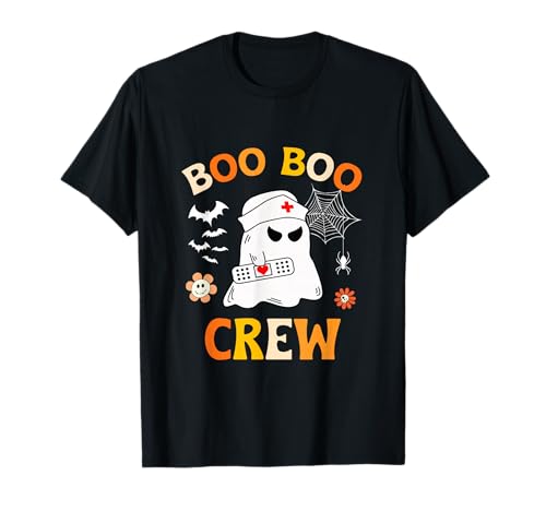 Groovy Boo Crew Krankenschwester für Damen, lustige Geisterkrankenschwester, Halloween T-Shirt Groovy Boo Crew Krankenschwester für Damen, lustige Geisterkrankenschwester, Halloween T-Shirt von Halloween Groovy Boo Boo Crew Nurse women Ghost