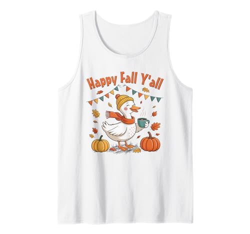 Halloween Herbst Outfit Damen Mädchen Kinder Kürbis Gans Tank Top Halloween Herbst Outfit Damen Mädchen Kinder Kürbis Gans Tank Top von Halloween Herbst Outfit Damen Mädchen Kinder