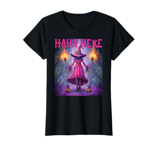Mama Hexe Halloween Kostüm Damen Mutter Hexen Verkleidung T-Shirt Mama Hexe Halloween Kostüm Damen Mutter Hexen Verkleidung T-Shirt von Halloween Hexen Kostüme Geschenkidee für Damen