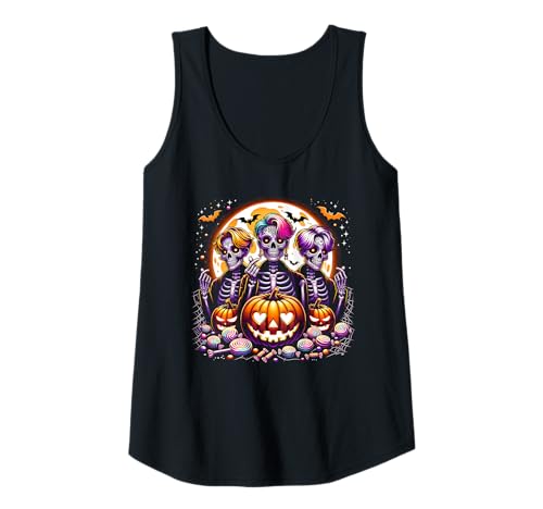 Damen K-Pop Halloween Tank Top von Halloween K-Pop Fan Outfits Girls Women