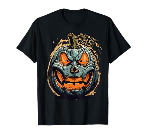 Halloween Kürbis Grusel Jack O'Lantern Scary Männer Frauen T-Shirt Halloween Kürbis Grusel Jack O'Lantern Scary Männer Frauen T-Shirt von Halloween Kleidung