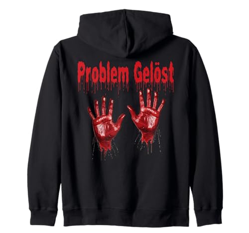 Blutige Hände Halloween Blutspritzer Kostüm Zombie Herren Kapuzenjacke Blutige Hände Halloween Blutspritzer Kostüm Zombie Herren Kapuzenjacke von Halloween Kostüm Damen Blut Vampir Verkleidung
