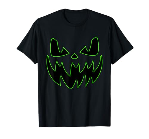 Halloween Kostüm Gruselig Lustig TShirt Damen Herren Kürbis T-Shirt von Halloween Kostüm Damen Herren Grusel Party Outfit