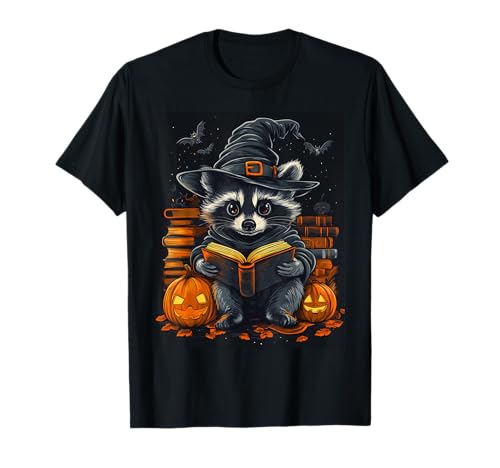 Halloween Frauen Waschbär Kürbis Männer Kinder Halloween T-Shirt Halloween Frauen Waschbär Kürbis Männer Kinder Halloween T-Shirt von Halloween Kostüm Damen Herren Halloween Outfit