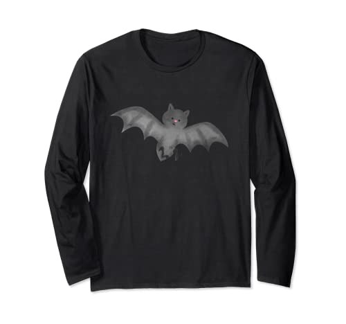 Halloween Gruselige Frauen Männer Kostüm Fledermaus Deko Fun Langarmshirt von Halloween Kostüm Damen Herren Kinder Verkleidung