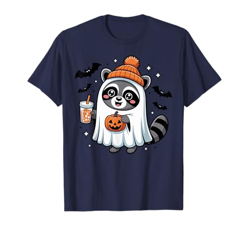 Halloween Kostüm Kinder Geist Kostüm Kinder Halloween Raccon T-Shirt Halloween Kostüm Kinder Geist Kostüm Kinder Halloween Raccon T-Shirt von Halloween Kostüm Damen Horror Kostüm Männer