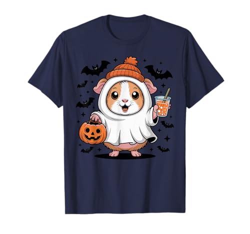 Halloween Meerschweinchen Geist Kostüm Kinder Halloween T-Shirt Halloween Meerschweinchen Geist Kostüm Kinder Halloween T-Shirt von Halloween Kostüm Damen Horror Kostüm Männer