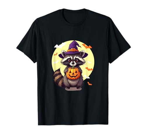 Halloween Pumpkin Raccoon Women Men Children Halloween T-Shirt Halloween Pumpkin Raccoon Women Men Children Halloween T-Shirt von Halloween Kostüm Damen Raccoon Halloween Outfit