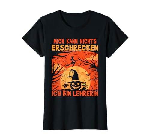 Witziges Halloween Kostüm Damen Lehrerin Halloween Party T-Shirt Witziges Halloween Kostüm Damen Lehrerin Halloween Party T-Shirt von Halloween Kostüm T-Shirt für eine Lehrerin