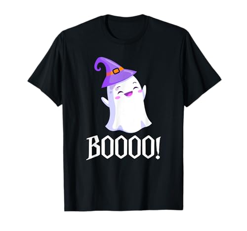 BOO Süßes Halloween Geister Kostüm für Kinder und Erwachsene T-Shirt BOO Süßes Halloween Geister Kostüm für Kinder und Erwachsene T-Shirt von Halloween Kostüm für Jungs und Mädchen