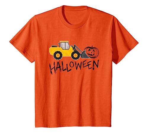 Kinder Halloween Bagger Radlader Kürbis Kinder Verkleidung Kostüm T-Shirt Kinder Halloween Bagger Radlader Kürbis Kinder Verkleidung Kostüm T-Shirt von Halloween Kürbis Kostüme & Verkleidungen