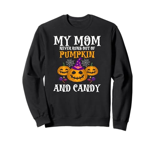 Lustige Halloween-Mama Kürbis-Süßigkeiten-Szene Sweatshirt Lustige Halloween-Mama Kürbis-Süßigkeiten-Szene Sweatshirt von Halloween-Mama-Kürbis-Lutscher-Witz
