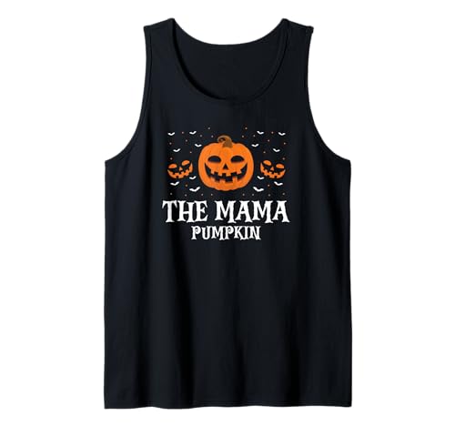 Die Mama Kürbis Lustiger Halloween Familienwitz Tank Top Die Mama Kürbis Lustiger Halloween Familienwitz Tank Top von Halloween Mamas Kürbisspaß Familie
