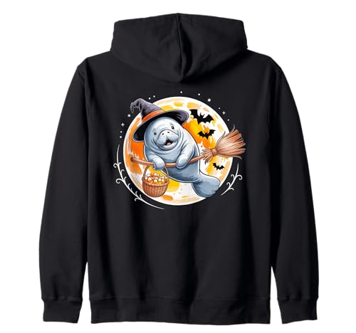 Seekuh Hexenhut Gruseliges Halloween-Kostüm Herren Damen Kinder Kapuzenjacke Seekuh Hexenhut Gruseliges Halloween-Kostüm Herren Damen Kinder Kapuzenjacke von Halloween Manatee Costume Fun for Kids and Adults