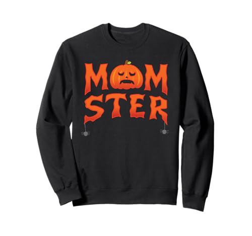 Halloween Mom Momster Shirt Frauen Lustiges Kostüm Mama Mama Sweatshirt von Halloween Mom Momster Shirt