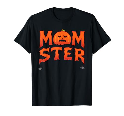 Halloween Mom Momster Shirt Frauen Lustiges Kostüm Mama Mama T-Shirt von Halloween Mom Momster Shirt