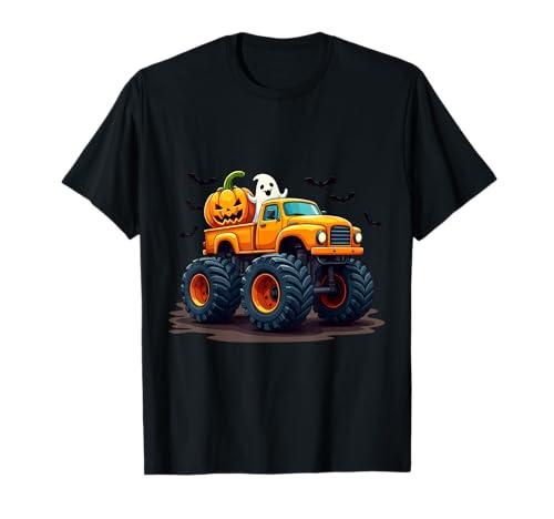 Monster Truck Geister Kürbis Halloween Kostüm Herren Jungen Kinder T-Shirt Monster Truck Geister Kürbis Halloween Kostüm Herren Jungen Kinder T-Shirt von Halloween Monster Truck