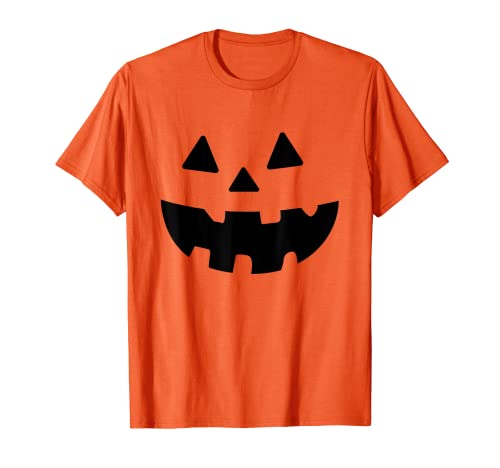 Halloween Kürbis Gesicht für Kinder und Erwachsene T-Shirt Halloween Kürbis Gesicht für Kinder und Erwachsene T-Shirt von Halloween Outfit für Männer Frauen und Kinder
