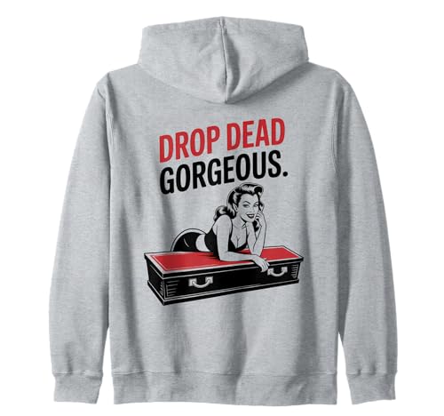 Halloween-Pinup-Mädchen Kapuzenjacke von Halloween Phiz