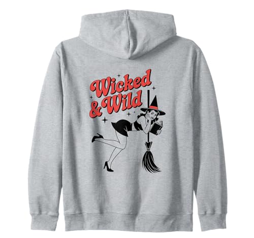 Halloween-Pinup-Mädchen Kapuzenjacke von Halloween Phiz