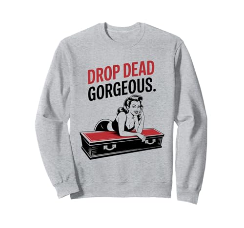 Halloween-Pinup-Mädchen Sweatshirt von Halloween Phiz